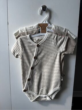 3 pieces set Organic Cotton Bodysuit